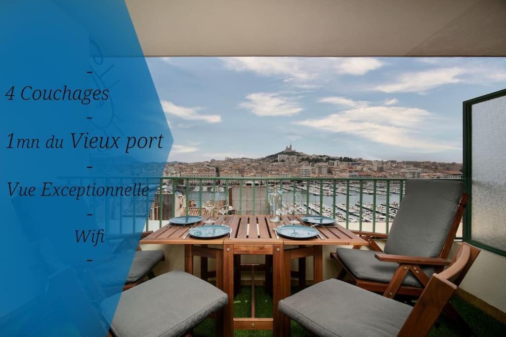 Terrace Apartment Old Port Exceptional View Marseille Exterior photo